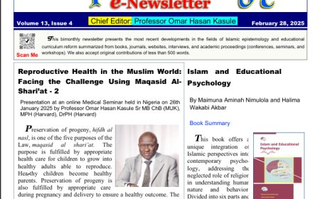 Islamic Epistemology e-Newsletter – Volume 13, Issue 4 (February 28, 2025)