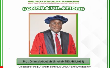 Congratulations to Prof. Onimisi Abdullahi Jimoh on His Election as NSNS Vice President (President-elect)
