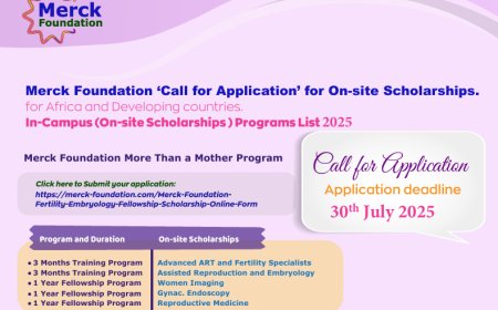 Merck Foundation Scholarships 2025 – Apply for Fully Funded Clinical Fellowships in Oncology, Fertility, Endocrinology & More