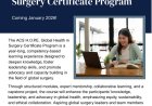 Global Health in Surgery Certificate Program – Launching January 2026