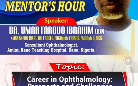 ABU Muslim Doctors Alumni Foundation – Mentor’s Hour with Dr. Umar Farouq Ibrahim
