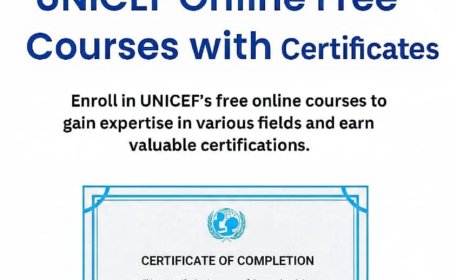 UNICEF Online Free Courses 2026 with Certificates (Open to All Nationalities)
