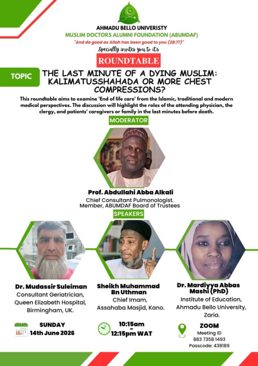 The Last Minute of a Dying Muslim: Kalimatus Shahada or More Chest Compressions? — ABUMDAF Roundtable Discussion